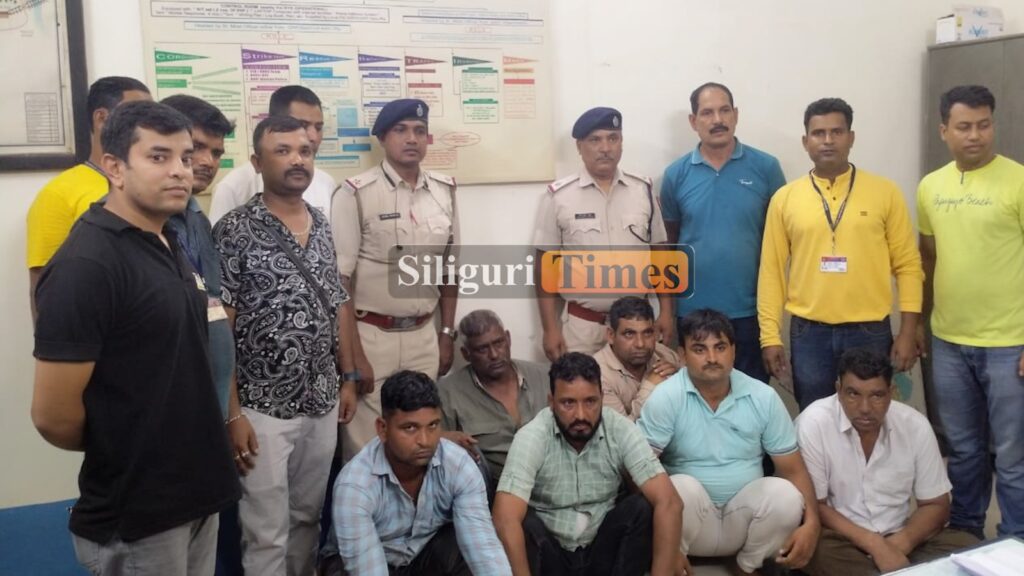 Gang of six arrested at Siliguri Junction Station in multiple snatch-and-run cases