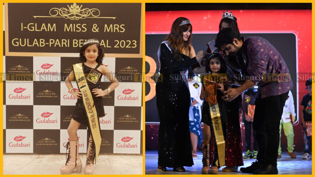 Siliguri’s 5-Year-Old Lavisha Garg wins Influencer of the Year Award 2023