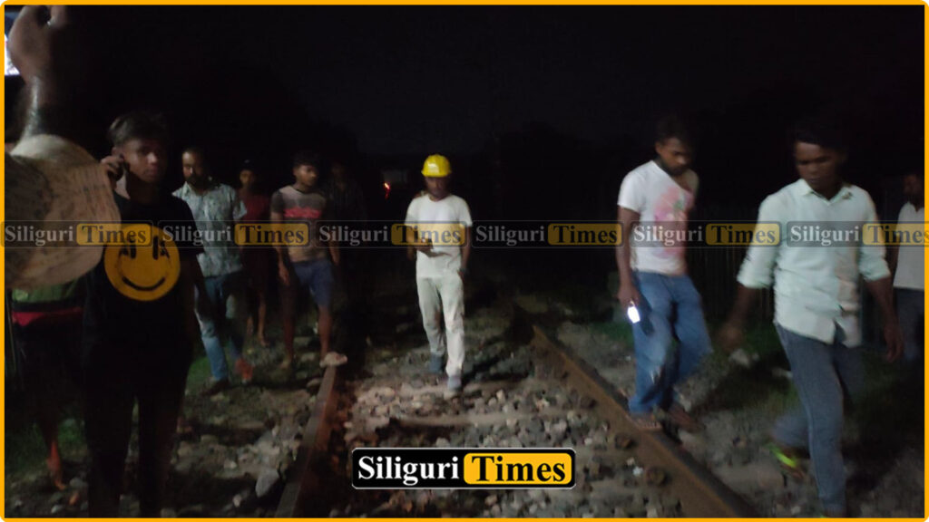 Youth killed in a tragic train accident in Siliguri