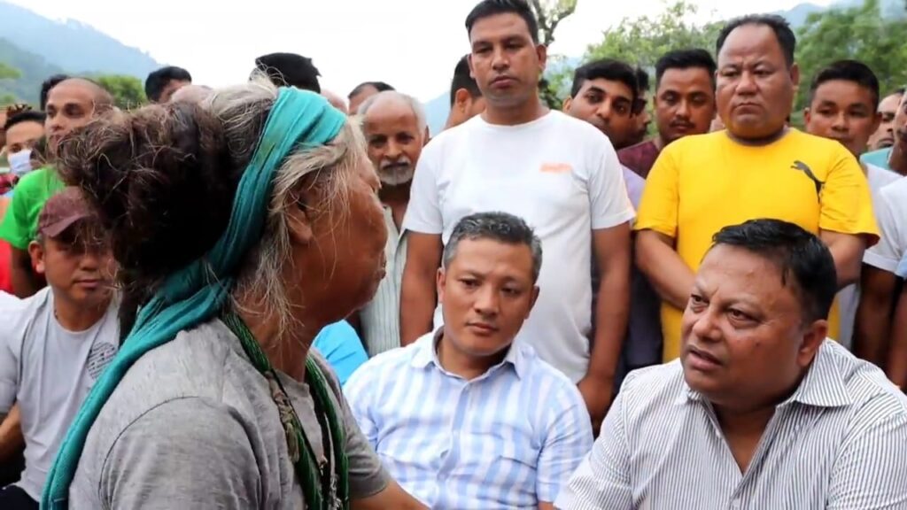 GTA Chief Anit Thapa working tirelessly to restore normalcy in areas affected by Teesta flash flood