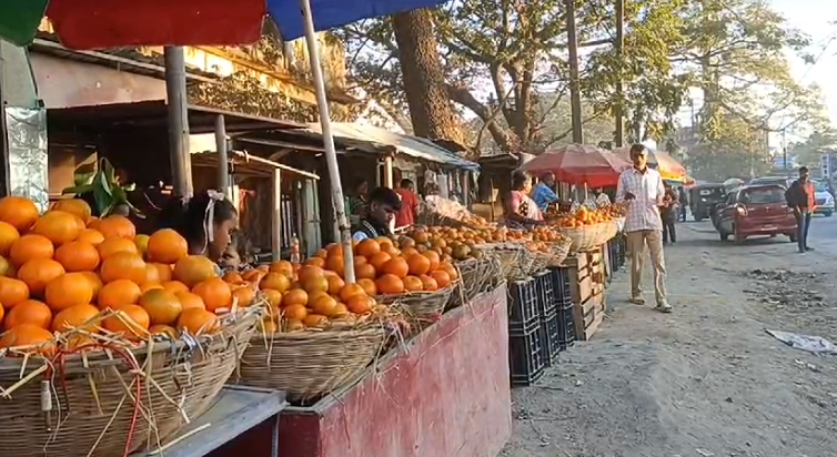 Inflated prices of Bhutanese oranges keeping buyers off the markets in Jaigaon