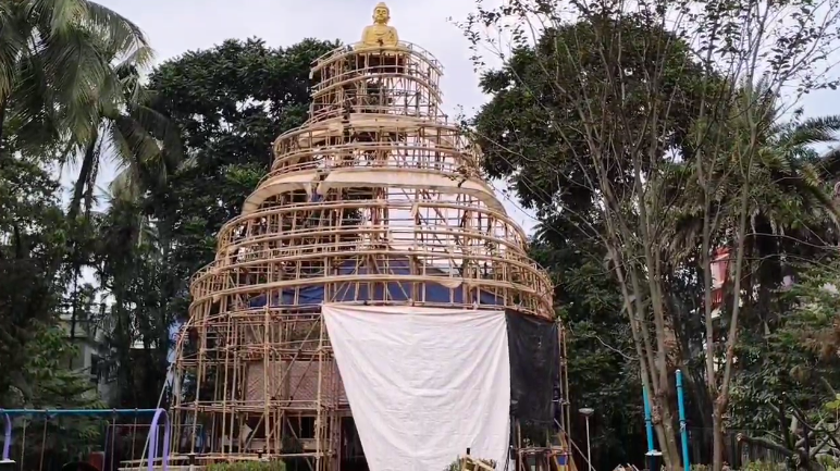 Siliguri’s Sandhani Club to feature Kali Puja mandap in style of Nepalese Buddhist Monastery