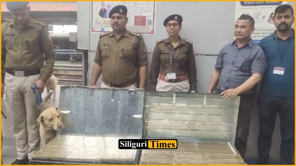 Smuggling of Foreign Cigarettes via Rajdhani Express exposed by Customs, NJP GRP, and RPF