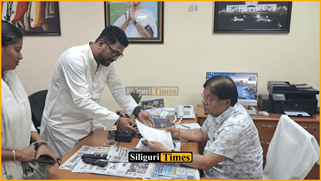 Siliguri MLA submits development proposals to NBD Minister, seeks action on civic issues