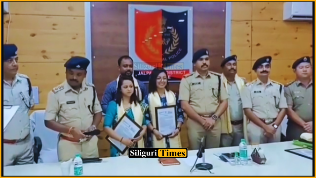 Jalpaiguri Police felicitate Roy family for aiding in ATM robbery crackdown in Maynaguri