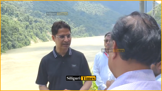 MP Raju Bista inspects damaged NH-10, calls for permanent solution to Bengal-Sikkim road crisis