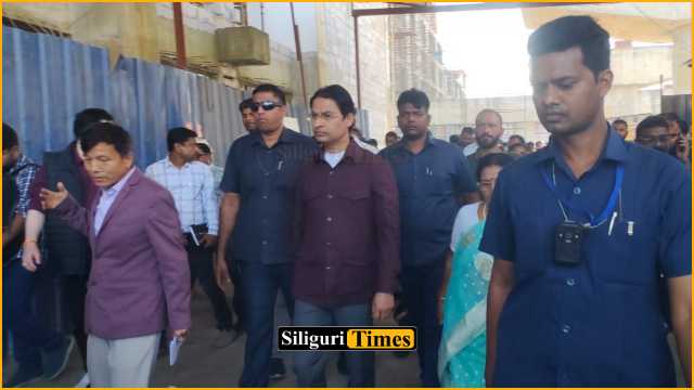 NJP Railway Station to be ready as world-class station in two years: MP Raju Bista inspects progress