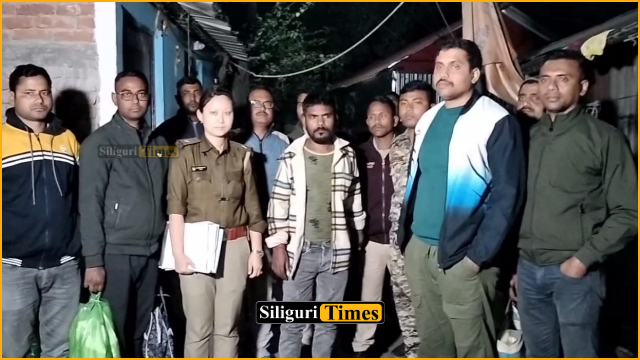 Drug trade busted behind grocery shop in Naxalbari, suspect arrested with cash and narcotics