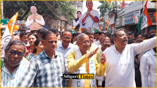 No tough contest, claims TMC candidate Gautam Deb after filing nomination in Siliguri