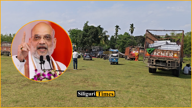 Amit Shah to address election public meeting in Rajganj on 15th April