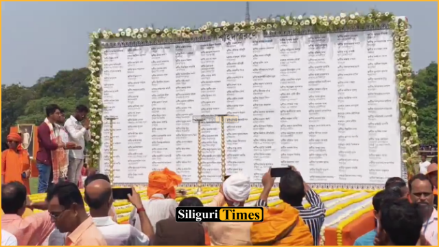 Kolkata’s Brigade Parade Ground witnesses tribute to BJP workers killed in political violence