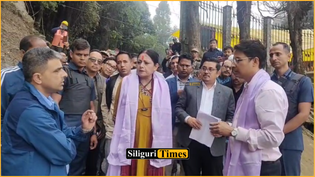 Minister Agnimitra Paul reviews development projects in Darjeeling and Mirik
