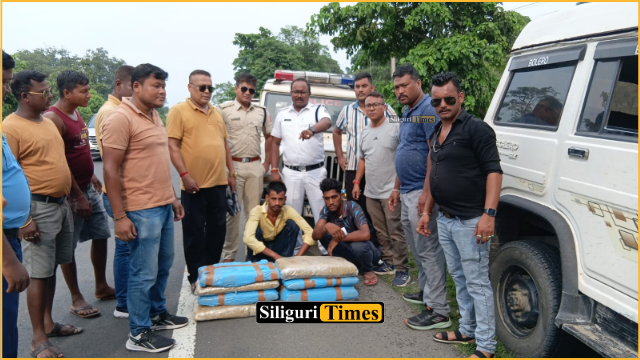 Bagdogra police foil cannabis smuggling bid, arrest two Bihar residents