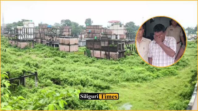 Govt land allegedly occupied and sold illegally in Kharibari; Market Committee president arrested