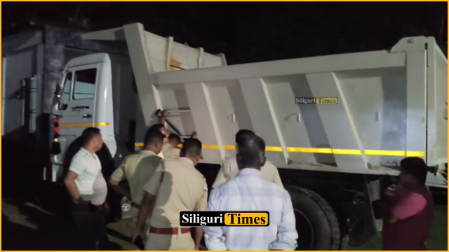 Dumper seized, driver arrested in Rajganj for allegedly transporting stones without valid documents