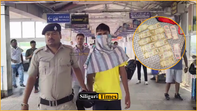 NJP GRP arrests one with demonetised notes worth ₹9 lakh on train