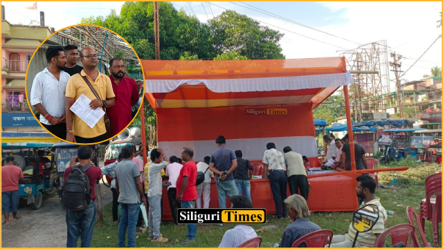 BJP files police complaint over alleged illegal e-rickshaw registration and financial fraud using party flags in Siliguri