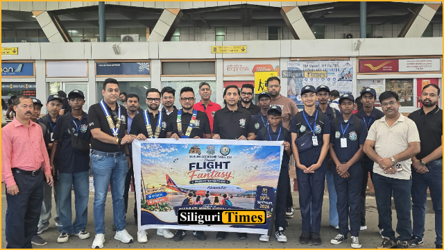 Siliguri ACE Round Table 232 gives underprivileged students their first-flight experience through ‘Flight of Fantasy’ initiative