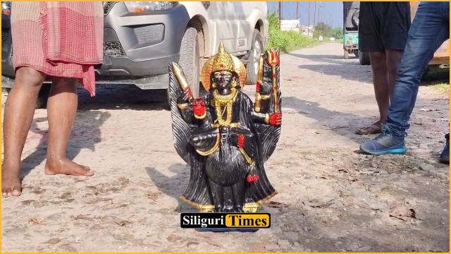 Stolen Lord Shani idol recovered from Teesta Canal near Fulbari