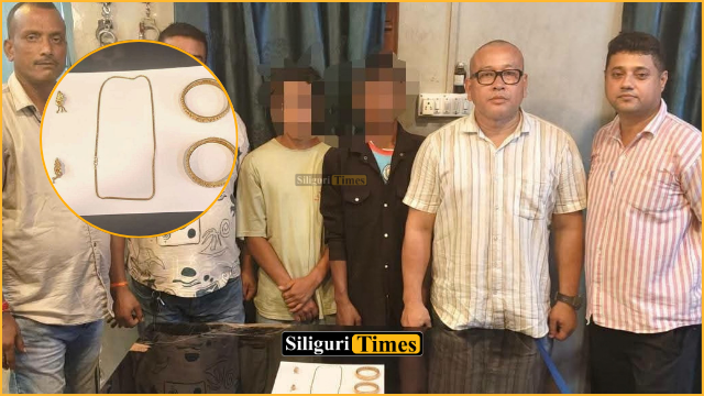 Matigara police arrest two in theft case, ₹6 lakh worth of gold jewellery recovered