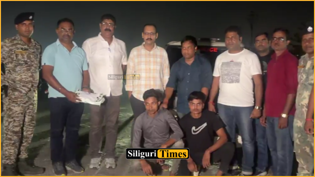 Siliguri: 700 grams of brown sugar seized in Kawakhali-Porajhar; two youths from Malda arrested