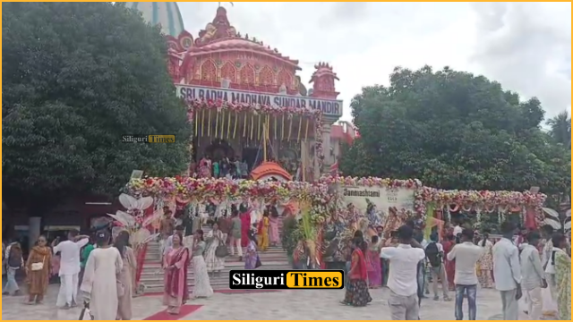 Krishna Janmashtami celebrated with grand festivities at ISKCON temple in Siliguri