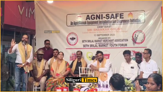 Seth Srilal Market Merchant Association organises ‘Agni-Safe’ fire safety awareness programme in Siliguri