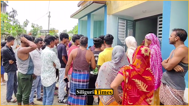 Residents protest against alleged illegal drug trade in Jugibhita area of Fulbari II Gram Panchayat