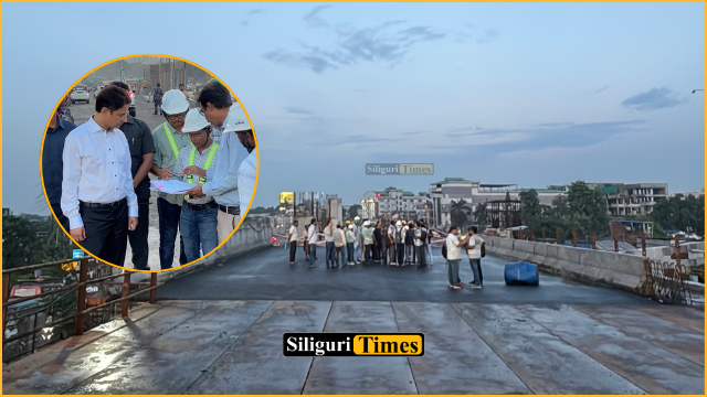One section of four-lane road at Darjeeling More to open for traffic on September 20, expected to ease traffic congestion in Siliguri