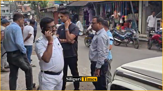 Businessman’s bag containing gold and cash snatched at gunpoint in Siliguri’s Shantinagar; police investigation underway