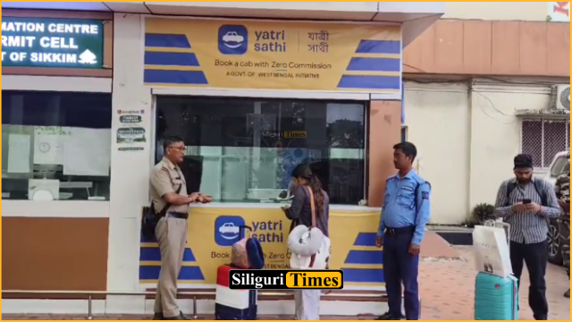 Yatri Sathi counter launched at Bagdogra Airport to address tourist harassment and overcharging by taxi drivers