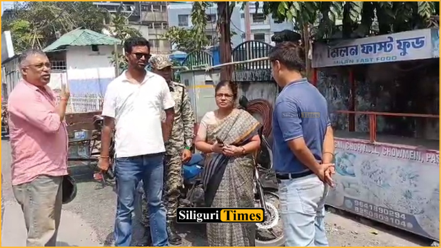 Siliguri Municipal Corporation administrator inspects road, drainage and development works ahead of Puja
