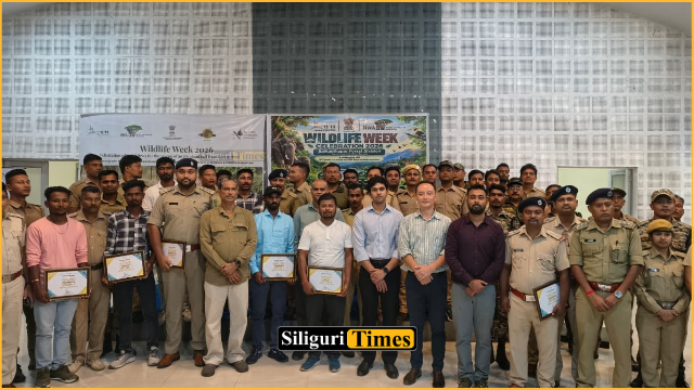 24 people honoured with ‘Gaja Mitra Awards’ in Siliguri for contribution to elephant calf rescue in Teesta River