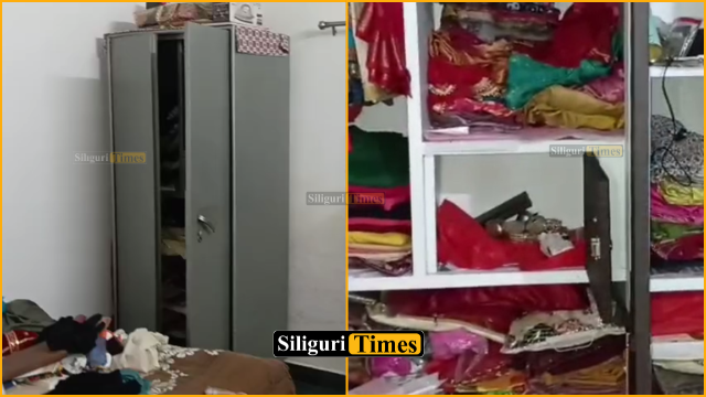 Daylight burglary in Siliguri’s Sishudangi, thieves flee with gold, silver jewellery and cash worth lakhs