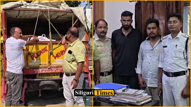 Tea leaves consignment bound for Punjab goes missing en route from Rajganj, driver and associate arrested
