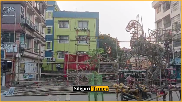 Nabankur Sangha in Siliguri shifts Durga Puja venue following Supreme Court stay order amid land dispute