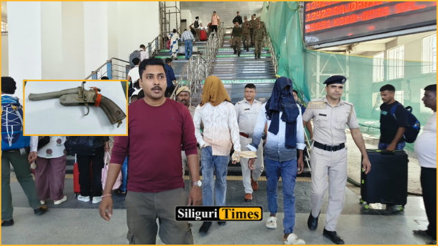 Firearms smuggling attempt foiled, two youths arrested at NJP Railway Station in Siliguri